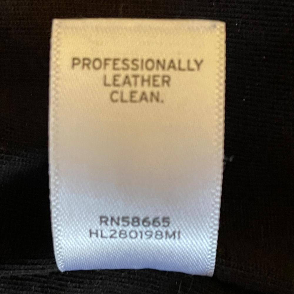 Nordstrom Hinge 100% Leather Jacket Black - Picture 10 of 12